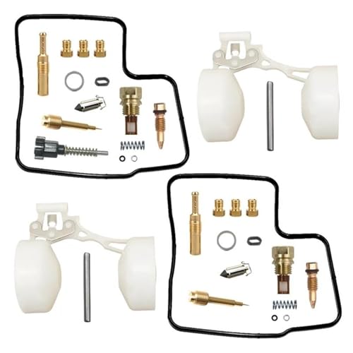 Vergaser Teile Ersatz Vergaser-Reparatursatz Für VT600C Shadow PC21, VT 600, VT600 C, PC 21, V-Zylinder, Vergaser-Schwimmkörper, Aircut-Teile Motorrad Vergaser Reparatur Satz(Satz 2) von VQLDPX