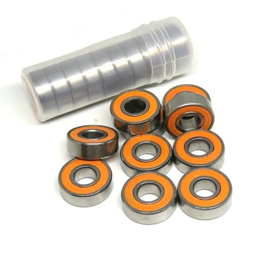 10 stücke ABEC-7 S696C 2OS 6x15x5mm Hybrid Keramik Kugellager for Angelrollen 696 SMR696 SMR696C RS 2RS Lager Zubehör(S6700C-2OS 10x15x4mm) von VQRINWIEL