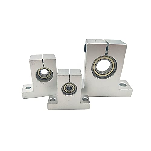 Vertikaler, nicht ausrichtender Miniatur-Lagersitz mit kleinem Innendurchmesser 3 4 5 6 8 10 12 15 17 20 MM for Modell(1pc,SK16 and 1pc ID8mm) von VQRINWIEL