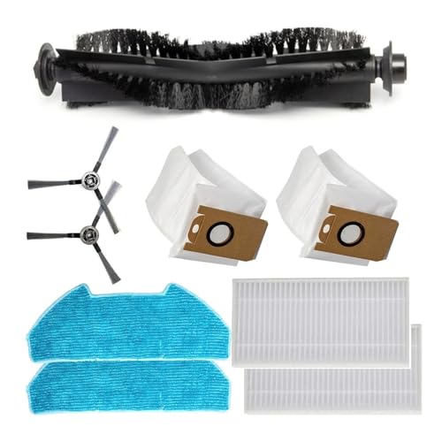 Kompatibel Mit Redkey R10 Roboter-Staubsauger, Ersatzfilter, Wischtuch, Staubbeutel, Seitenbürsten-Set, Zubehör For Haushaltsgeräte Kompatibel Mit Redkey R10 Roboter-Staubsauger, Ersatzfilter, Wischtuch, Staubbeutel, Seitenbürsten-Set, Zubehör For Haushaltsgeräte von VQVKAEKGH
