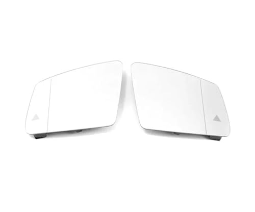 VREFOEAX Spiegelglas Für ABCE GLA Für CLA CLS W176 W246 W212 W204 W221 W218. Linke Oder Rechte Beheizte Seitenglas-Spiegellinse Mit Totem Winkel Außenspiegel Glas Ersatz(L+R) von VREFOEAX