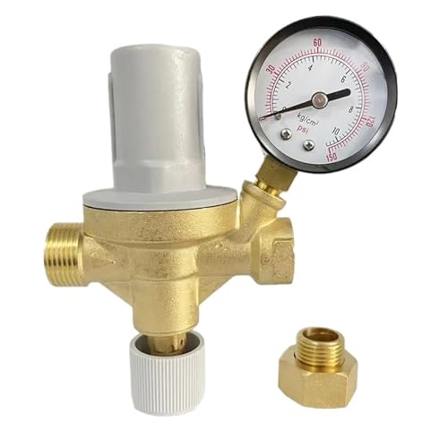 1/2" Automatisches Wasserfüllventil Überwachung des Wasserdrucks Füllwasserventil mit Manometer Druckminderventil von VRHZSKCN