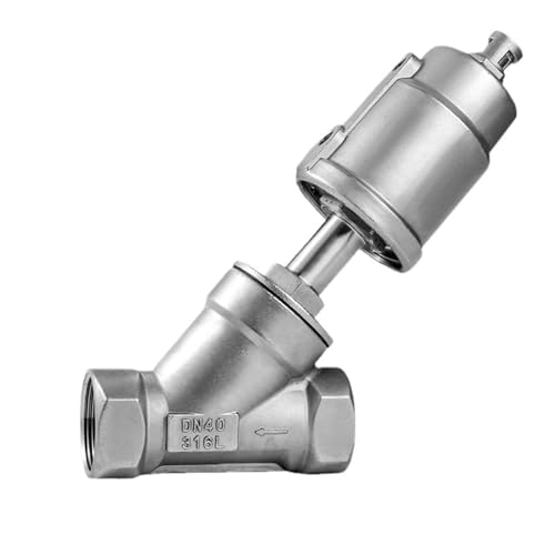 304 Edelstahl Pneumatische Winkel Sitz Ventil Hohe Temperatur Dampf Drucken Und Färben Schaum Maschinen Spezielle(DN20(Bore 50mm)) von VRHZSKCN