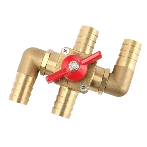 Autoventil 4-Wege-Ventil Kfz-Klimaanlagenventil 16 mm 19 Auto-Modifikationsventil(H 19mm) von VRHZSKCN