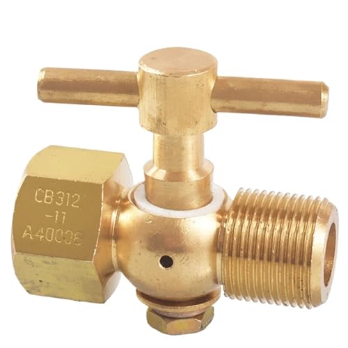 VRHZSKCN M14 M20 1/4 "1/2" BSP Männlich Weiblich Messing Petcock Tap Ventil Mit Griff for Herd Abtropffläche(Silver) von VRHZSKCN