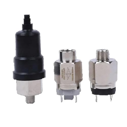 QPM Mikroverstellbarer pneumatischer Luftdruckschalter for Kompressor-Hydraulikmembran-Automatikregler QPM11-NO-01 NC(QPM11-NC-10MPa,1/4") von VRHZSKCN