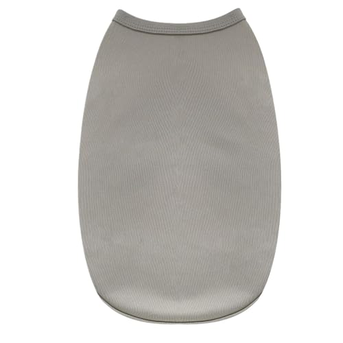 4-teilige Haustierweste, Sommer-Haustierkleidung, geeignet for kleine und mittelgroße Hunde und Katzen(Gray,XS) von VRKRTVBLB