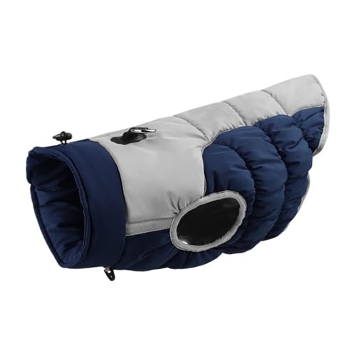 Hundemantel, Herbst/Winter, warm, dick, reflektierend, Jacke, Weste, Baumwolle, gepolsterte Kleidung for kleine, mittelgroße und große Hunde und Katzen(3,4XL) von VRKRTVBLB