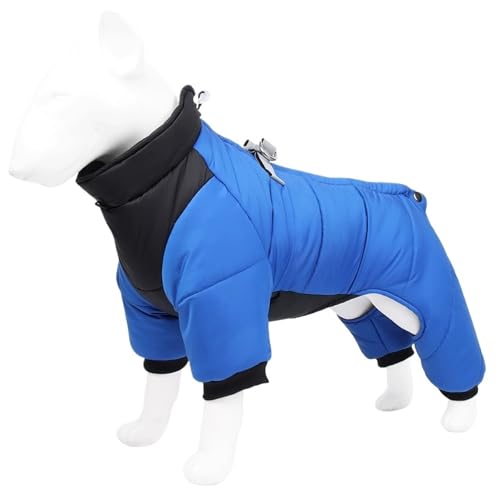 Winter Haustier Hund Mantel Kleidung Outdoor Warm Big Small Reflective for Walking Wandern Laufen(2,XL) von VRKRTVBLB