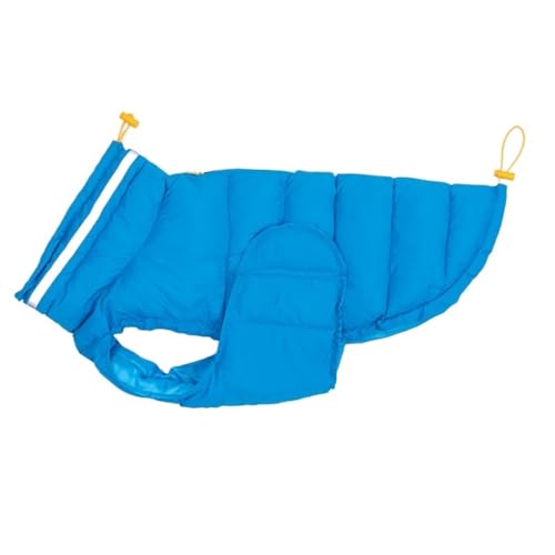 Winter Warme Hundekleidung Haustierjacke Weste for kleine mittelgroße Hunde Katzen Kleidung(Blue,L) von VRKRTVBLB