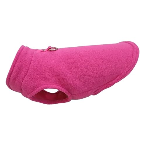 Winter Warme Hundekleidung Haustierjacke Weste mit D-Ring for kleine mittelgroße Hunde Katzen Kleidung(7,L) von VRKRTVBLB