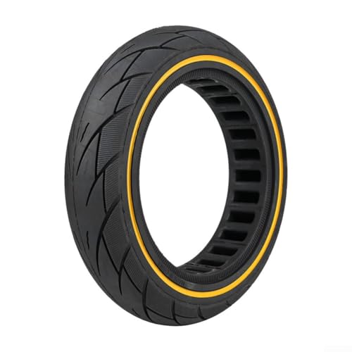 10 Zoll Reifen für NineFor Segway F20 F25 F30 Stabile Gummikonstruktion für sicheres Fahren (Gelb) von VRTYVEYBB