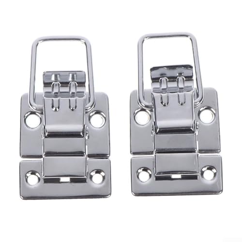 2 Stück Chrom Schloss Schnalle für Werkzeugkästen Zubehör für Koffer und für Truhen Boxen stark und zuverlässig 2 Stück Chrom Schloss Schnalle für Werkzeugkästen Zubehör für Koffer und für Truhen Boxen stark und zuverlässig von VRTYVEYBB