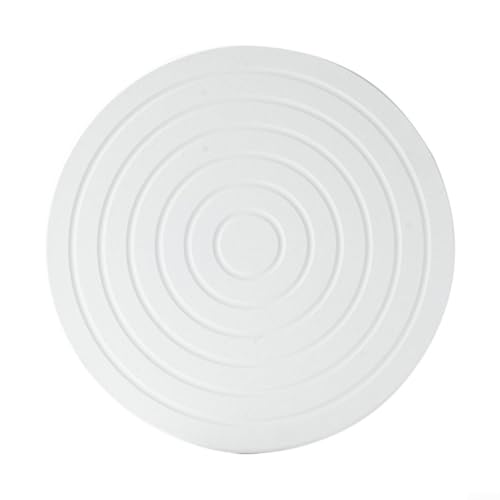 30 cm rutschfeste Kieselgur Badematte saugfähig und schnell trocknend Pad für Küche und Bad (weiß) von VRTYVEYBB