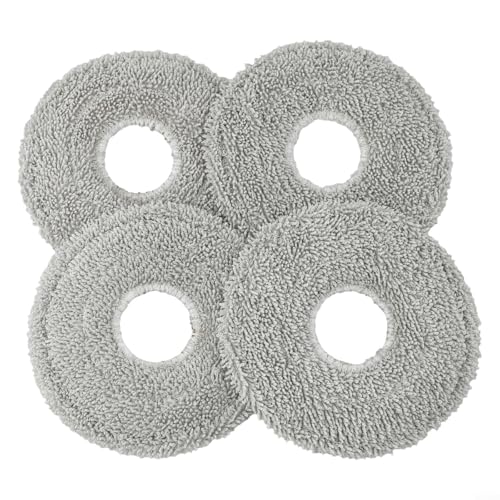 410 Stück waschbare Mikrofaser-Reinigungstücher für Mova E30 und für Ultra-Roboter-Staubsauger, 4/10 wiederverwendbare Stücke für langfristige Nutzung auf Fliesen, Marmor, Laminat und Linoleum (4 410 Stück waschbare Mikrofaser-Reinigungstücher für Mova E30 und für Ultra-Roboter-Staubsauger, 4/10 wiederverwendbare Stücke für langfristige Nutzung auf Fliesen, Marmor, Laminat und Linoleum (4 von VRTYVEYBB