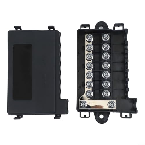 7-Wege-Sicherungsblockhalter für 32 V DC Auto-Systeme, kompatibel mit Wohnmobilen von VRTYVEYBB
