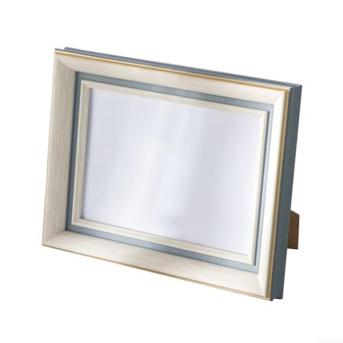 Bilderrahmen aus Kunstharz für A4-Drucke, flexible Ausrichtung für Tisch- oder Wandbehang (15,2 cm) von VRTYVEYBB