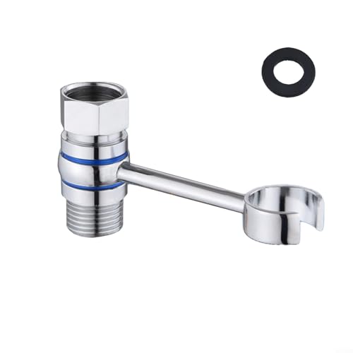 Drehbare Duschhalterung für einfache Installation in jedem Badezimmer (Silber) von VRTYVEYBB