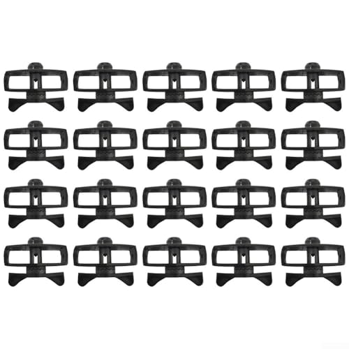 Drehgriff Drahtzaunspanner Optimaler Halt zum effektiven Spannen von Drähten, Seilen und Wäscheleinen (schwarz) von VRTYVEYBB