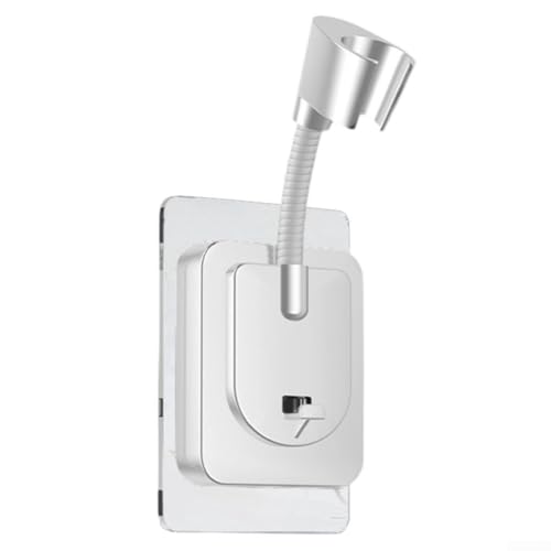 Duschkopfhalter mit verstellbarem Design für Badezimmer (weiß) von VRTYVEYBB