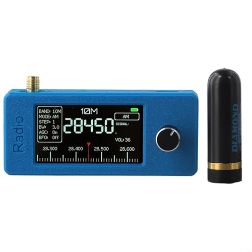 Dynamic SI4732 Miniatur-Receiver mit Audio-Ausgang für ein angenehmes Hörerlebnis (blau) von VRTYVEYBB