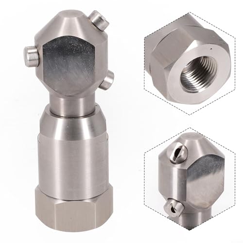 Effiziente 360-Grad-Düse zur Reinigung von Tankoberflächen und Behältern bis zu 2,4 m im Durchmesser von VRTYVEYBB