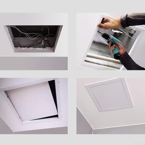 Effiziente ABS-Zugangsplatte für ordentliche und zugängliche Sanitär- und Elektrosysteme in Decken (250 x 250 mm) von VRTYVEYBB