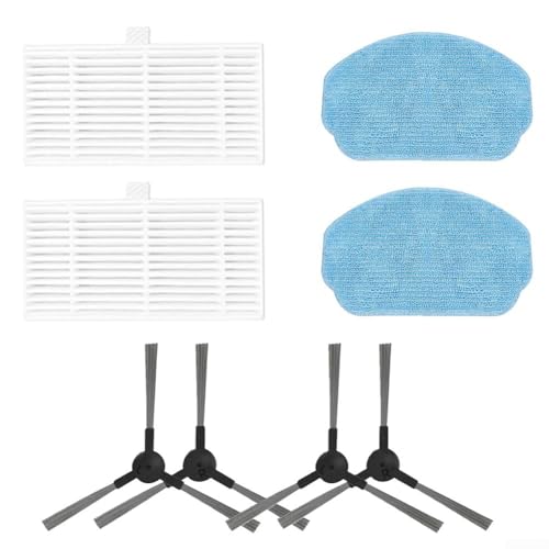 Ersatz-Filterbürste, Wischmopp-Pad für Roboter-Staubsauger, passend für MAMNV BR150 BR151 und kompatible Modelle (A) von VRTYVEYBB