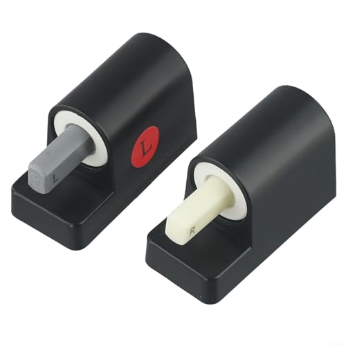 Ersatz-Scharniere mit Absenkautomatik für WC-Sitzbezüge, kompatibel mit traditionellen und zeitgenössischen Stilen, inklusive fixiertem Gelenk, aus ABS von VRTYVEYBB