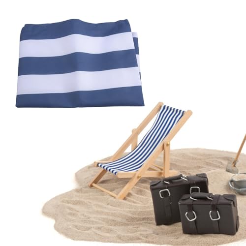 Ersatz-Strandliege für den Außenbereich, robustes Polyester-Tuch, perfekt für Angel- und Picknick-Stühle (1 Stück) von VRTYVEYBB