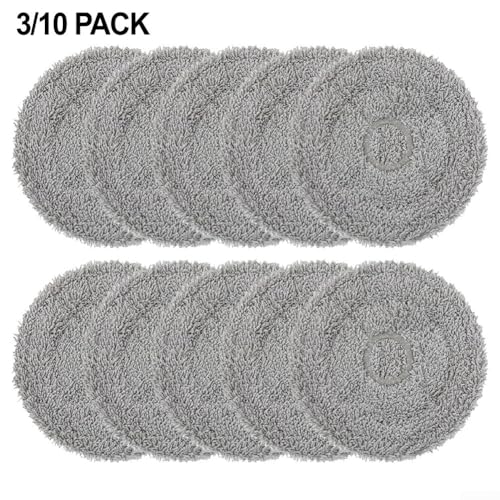 Ersetzen Sie Ihre Wischmopp-Pads bequem mit diesem Set aus 310 Mikrofasertüchern für Uwant Saugroboter (10 Stück) von VRTYVEYBB