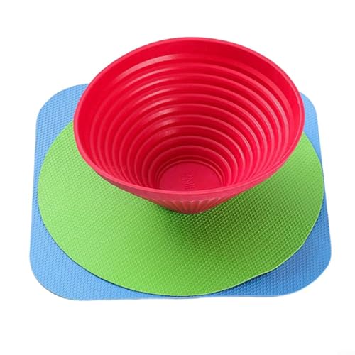 Flexibler Gummi-Flaschenöffner mit Anti-Rutsch-Funktionen für sicheres Öffnen des Behälters (3 Stück) von VRTYVEYBB