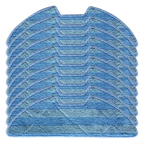 Für Blaupunkt For Bluebot For Xtreme Vacuum Mop Cloth Replacement Kit 4 or 10 Pieces Microfiber Designed for Long Service Life (10 Pack) von VRTYVEYBB