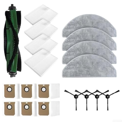 Für Cecotec For Conga 7490 Hauptbürste und Wischmopp-Pad Zubehör-Set Komplette Reinigungslösung Für Cecotec For Conga 7490 Hauptbürste und Wischmopp-Pad Zubehör-Set Komplette Reinigungslösung von VRTYVEYBB