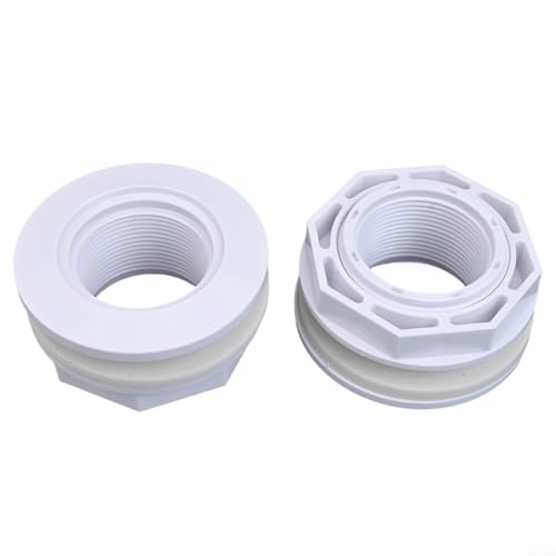 Für Hayward SP1023 Pool Ersatzarmatur 5.1 cm Einlass mit Dichtung und Kontermutter von VRTYVEYBB