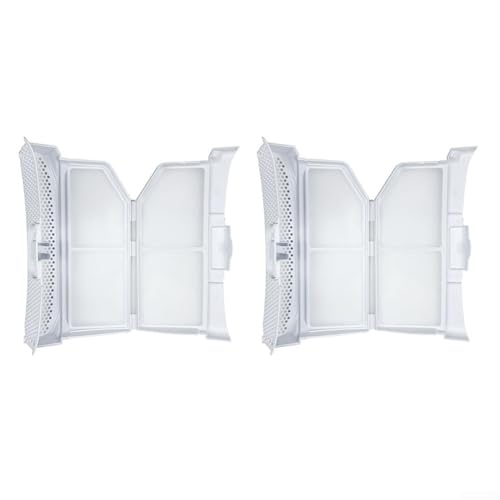 Fusselfiltersieb für Bosch Siemens-752387 iQ500 iQ700-iSensoric Extra Class Trockner, langlebiger Kunststoff-Flusenfall-Ersatz, um Fusselbildung zu verhindern und die Maschineneffizienz zu erhalten (2 Fusselfiltersieb für Bosch Siemens-752387 iQ500 iQ700-iSensoric Extra Class Trockner, langlebiger Kunststoff-Flusenfall-Ersatz, um Fusselbildung zu verhindern und die Maschineneffizienz zu erhalten (2 von VRTYVEYBB