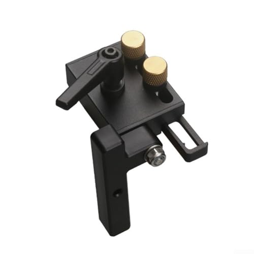 Gehrungsschienenstopper für 19 mm T-Schlitze, Aluminiumlegierung, Holzbearbeitungsbegrenzer, ergonomischer 90-Grad-Griff, Schiebestopper, Präzisions-Zaun-Positionierer für T-Schienen-Fräser-Tisch Gehrungsschienenstopper für 19 mm T-Schlitze, Aluminiumlegierung, Holzbearbeitungsbegrenzer, ergonomischer 90-Grad-Griff, Schiebestopper, Präzisions-Zaun-Positionierer für T-Schienen-Fräser-Tisch von VRTYVEYBB