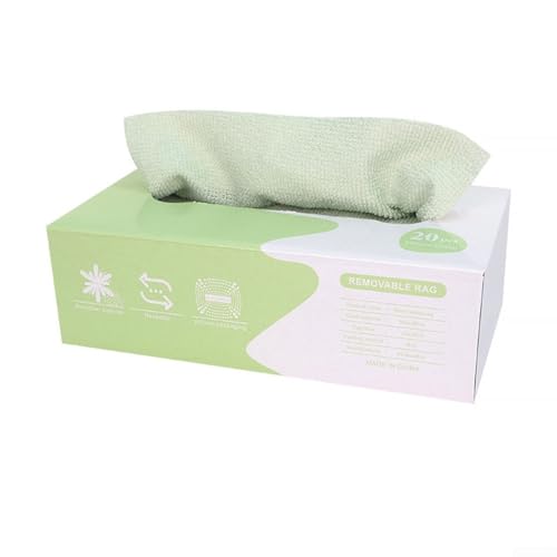 Geschirrtücher für die Küche, effektives ultrafeines Fasermaterial, perfekt zum Geschirrspülen und Entfernen von Schmutz (Matcha grüner Tee) von VRTYVEYBB