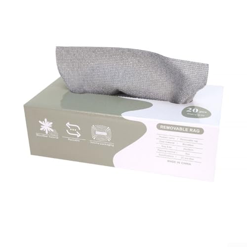 Geschirrtücher für die Küche, effektives ultrafeines Fasermaterial, perfekt zum Geschirrspülen und Entfernen von Schmutz (grau) von VRTYVEYBB