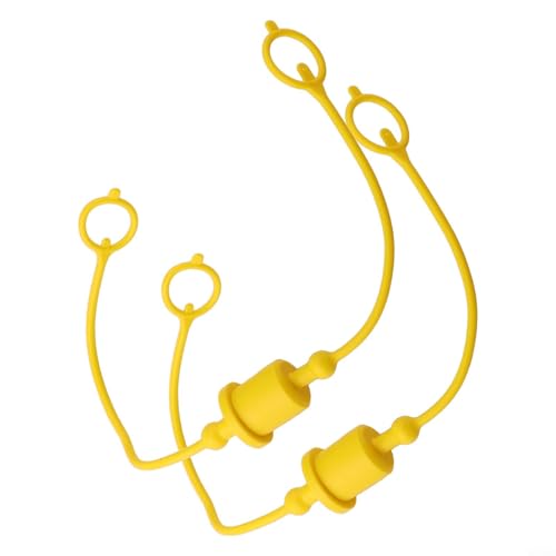 Holen Sie das Beste aus Ihrer Ausrüstung heraus, verwenden Sie unser umfassendes 2er-Set PVC-Hydraulik-Schutzhüllen (gelb) von VRTYVEYBB