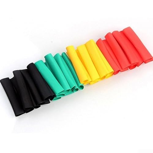 Isolierte Drahtseil-Schrumpfschläuche, 164-teiliges Set, Polyolefin-Material, verschiedene Größen von VRTYVEYBB