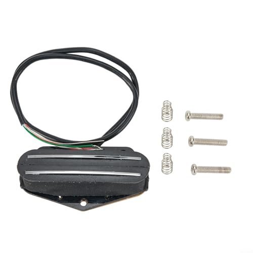 Kompakter E-Gitarren-Tonabnehmer für Telecaster, verfügt über ein Doppelschienensystem mit Keramik-Magnet-Technologie Kompakter E-Gitarren-Tonabnehmer für Telecaster, verfügt über ein Doppelschienensystem mit Keramik-Magnet-Technologie von VRTYVEYBB