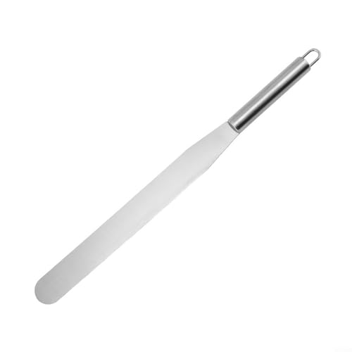 Küchen lieben diese Edelstahl-Spatel für einfache Verwendung (25,4 cm gerade) von VRTYVEYBB