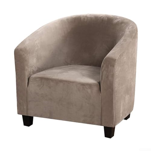 Lively Plush Bar Sofa Cover that Provides a Snug Fit While Adding A Touch of Class to Your Decor Style (Khaki) von VRTYVEYBB