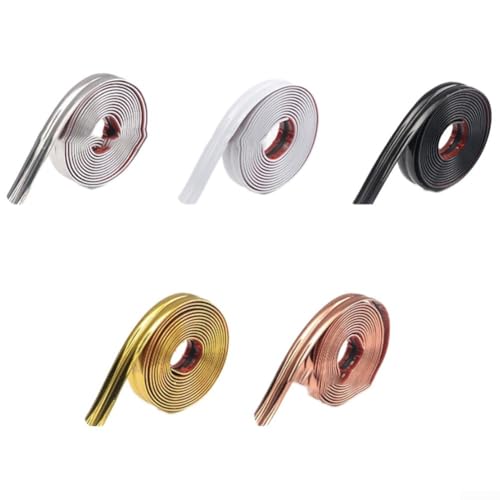 Möbelschutz PVC Wand Eckleiste für Heimwerkerprojekte (Gold 3 Meter) von VRTYVEYBB