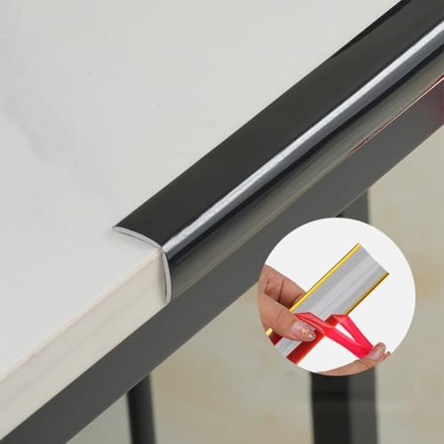 Möbelschutz-PVC-Wandeckleiste für Heimwerker-Projekte (weiß, 3 m) von VRTYVEYBB