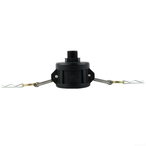 Noa Store IBC Tote Camlock Ablaufadapter 5,1 cm mit auslaufsicherer Silikondichtung für Tank-zu-Schlauch-Setup von VRTYVEYBB