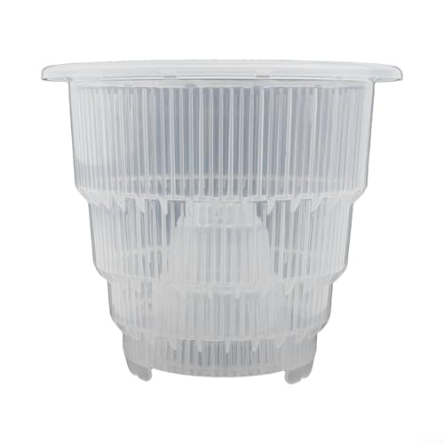 Orchideen-Blumentopf aus transparentem Material mit einzigartigen Drainagelösungen für optimale Wachstumsbedingungen (L) von VRTYVEYBB