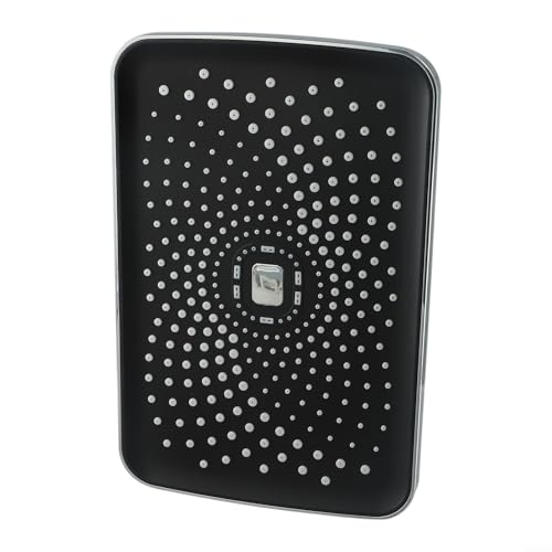 Regenduschkopf aus hochwertigem ABS-Material mit Standard-Größen-Schnittstelle für schnelles und einfaches Badezimmer-Upgrade (Silber) von VRTYVEYBB