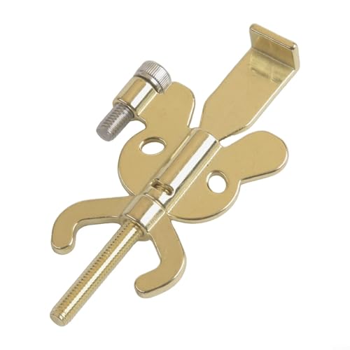 Reisetürschloss mit innovativem Design, tragbarer Edelstahlriegel für Sicherheit zu Hause und auf Reisen (Gold) von VRTYVEYBB